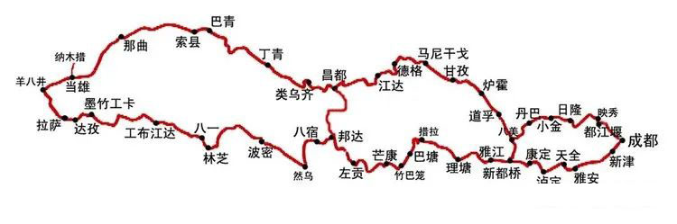 川西租车旅游线路